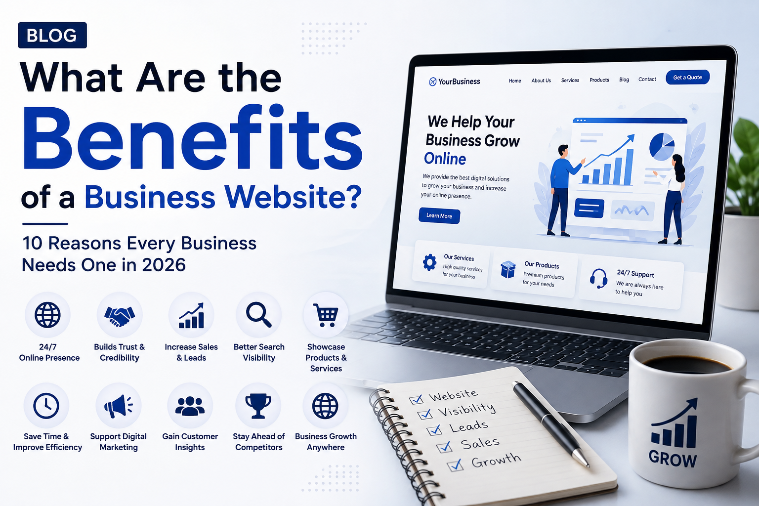 What Are the Benefits of a Business Website? 10 Reasons Every Business Needs One in 2026